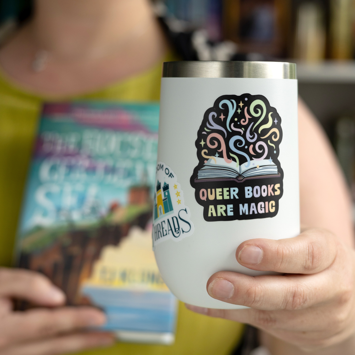 Queer Books Are Magic Sticker