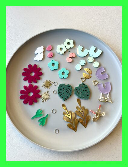 Make your own Earrings with Cocoa Loves Grey