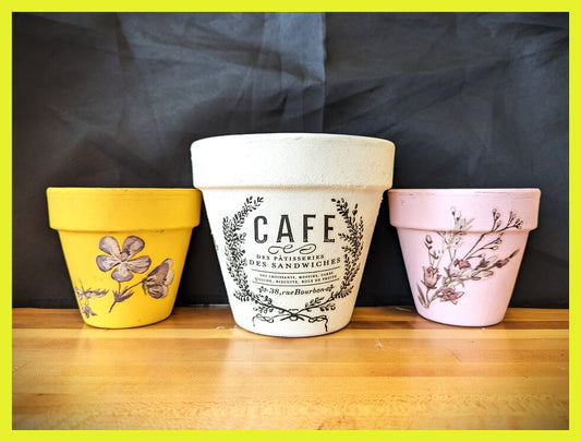 Paint a Terra Cotta Pot