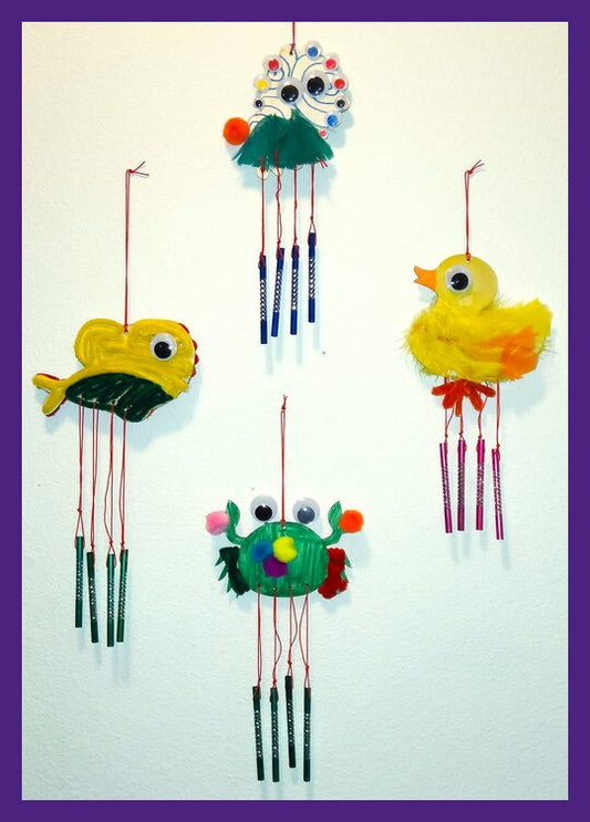 Kids Aquatic Themed Animal Windchimes