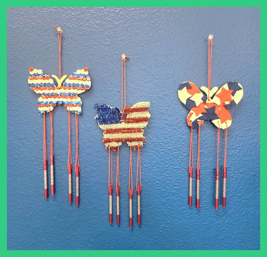 Kids Butterfly Windchime Class