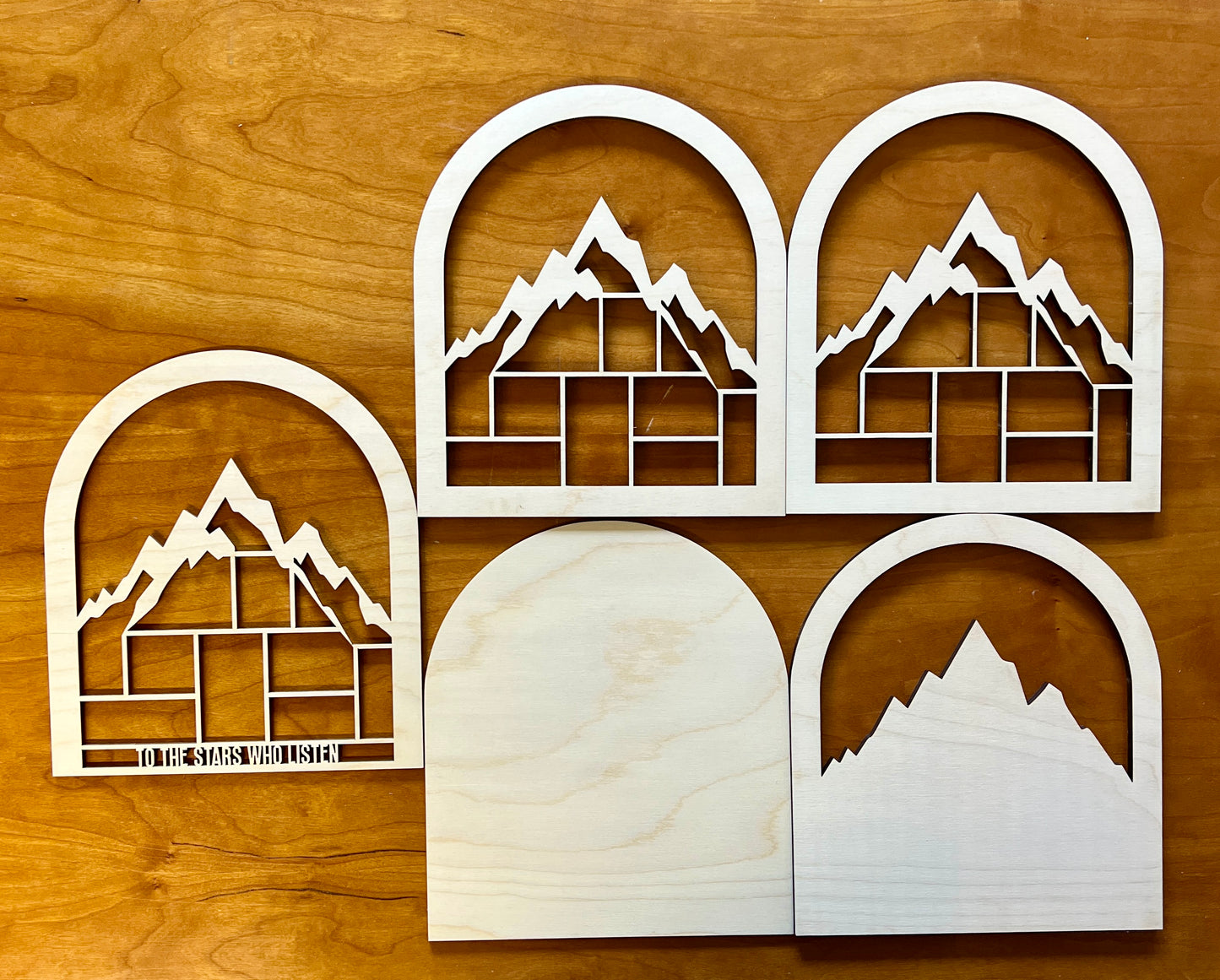 Miniature BookShelf - Mountains
