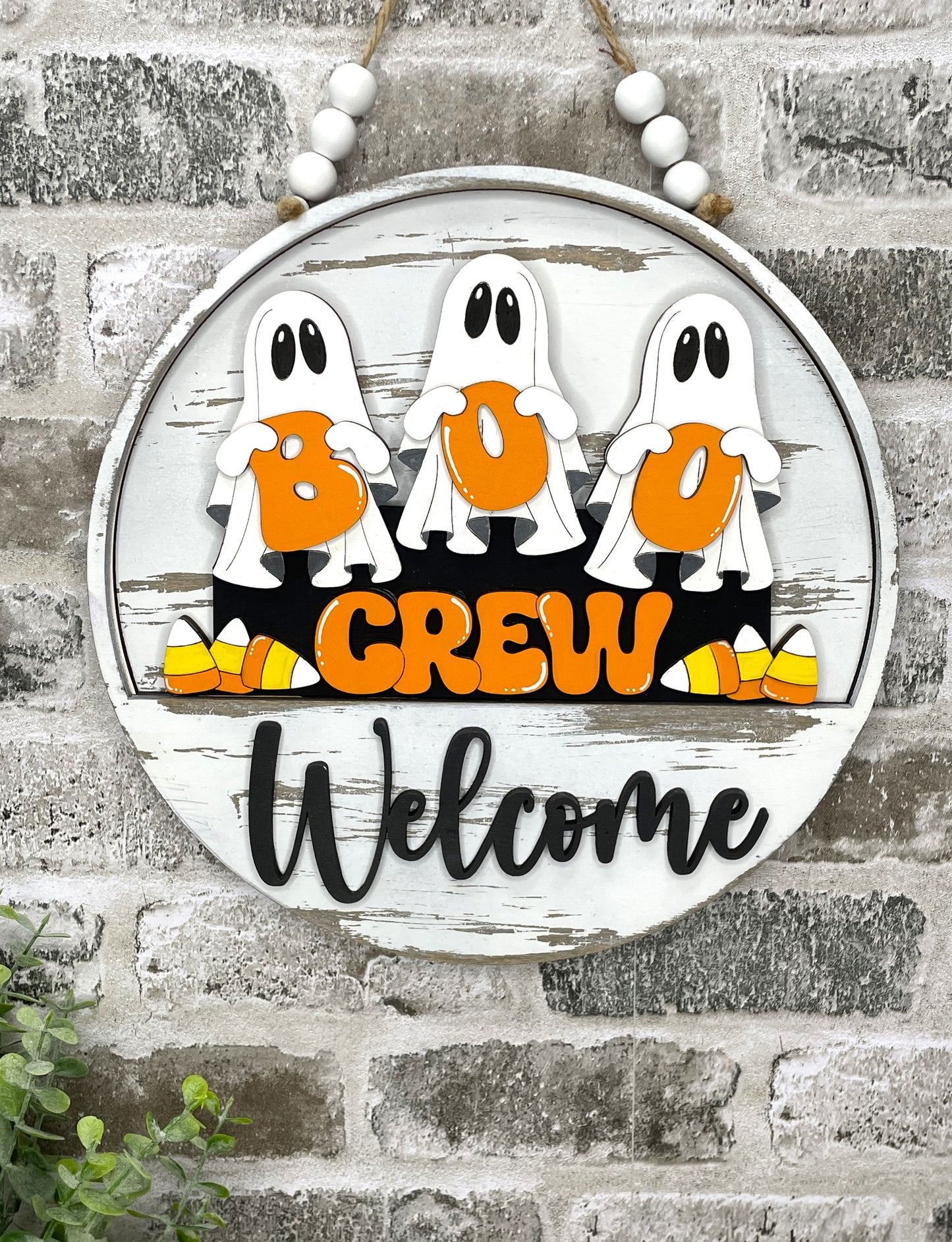 Boo Crew Ghost Seasonal Insert for Interchangeable rounds or Crate