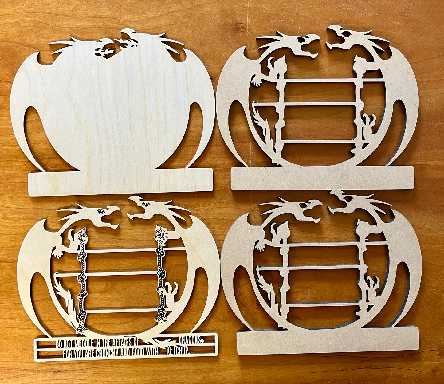 Miniature Bookshelf - Dual Dragons