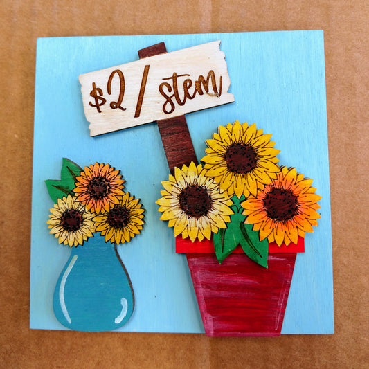 Sunflower $2/ Stem Insert