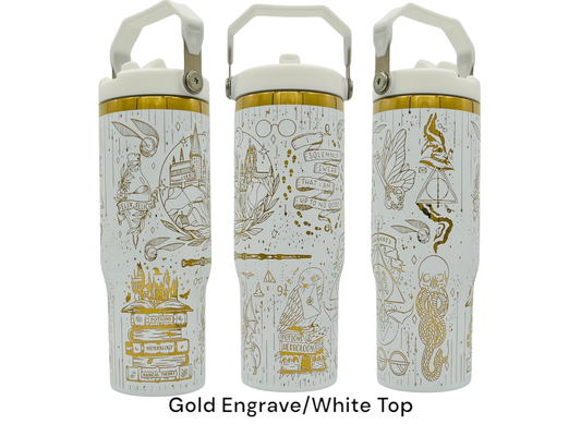 30oz HP Wizarding World Laser Engraved Tumbler