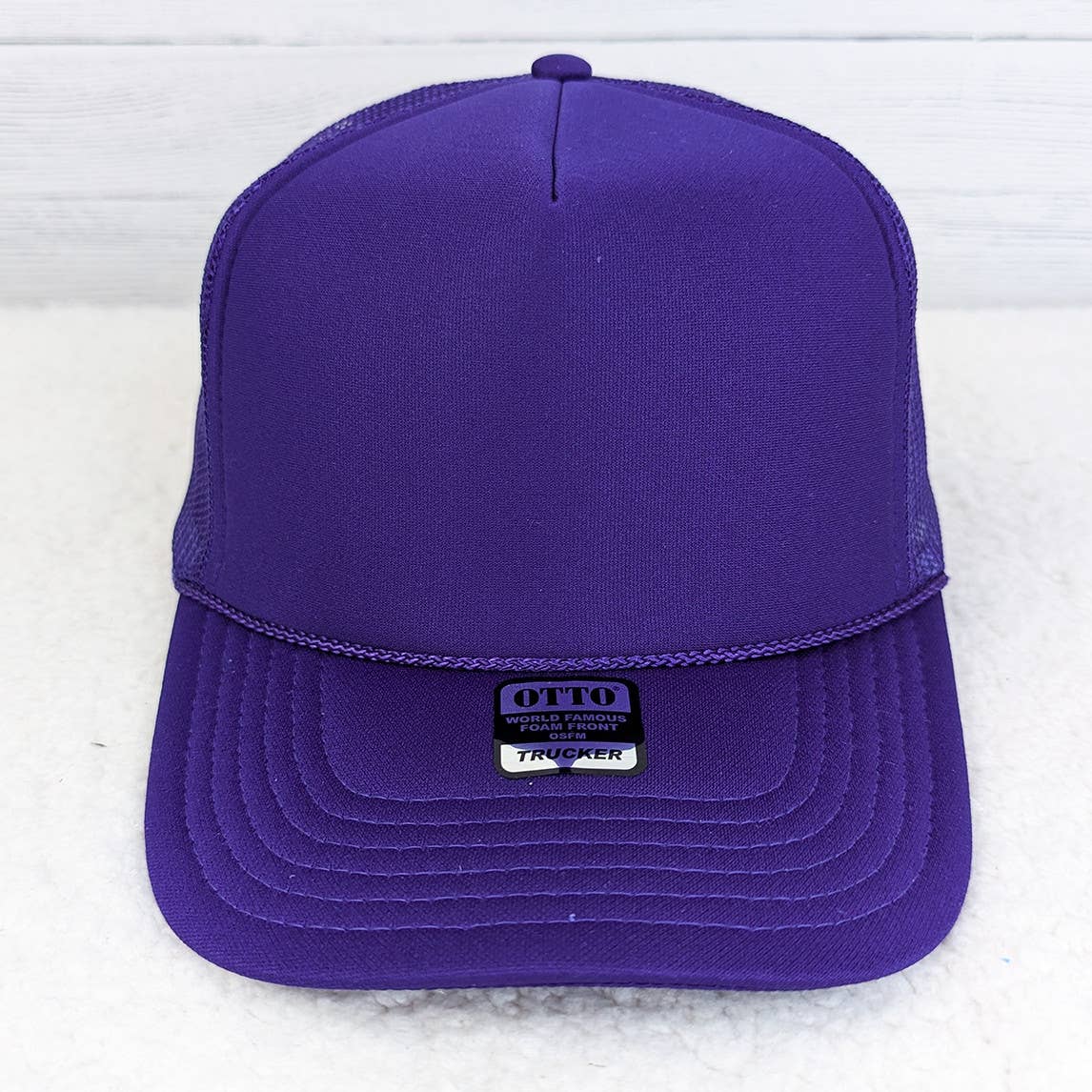 Purple Foam Trucker Hat