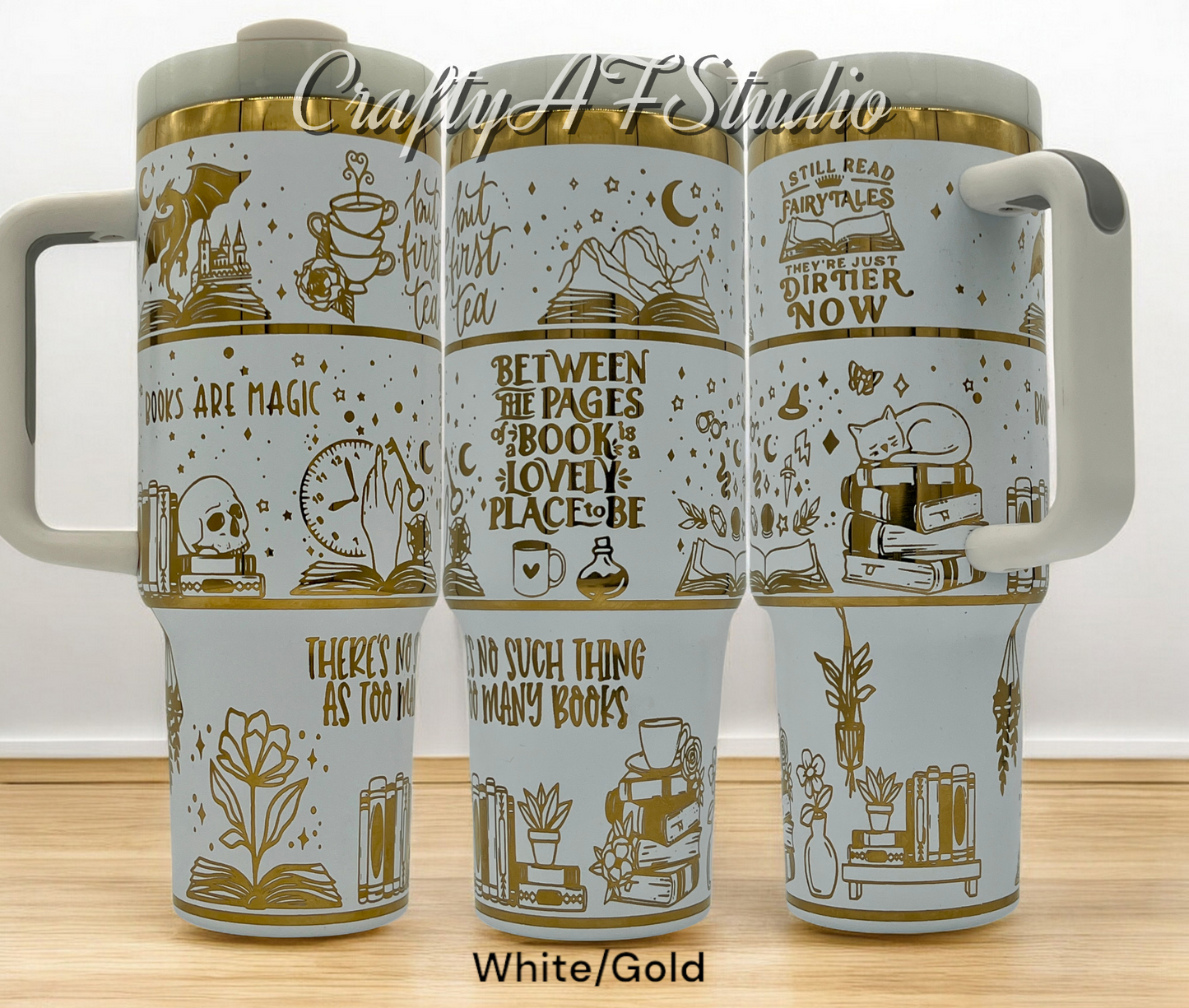 Books Are Magic themed laser engraved digital file download svg - 3 shelf - book quotes - floral - dragons - HP - magical - cat