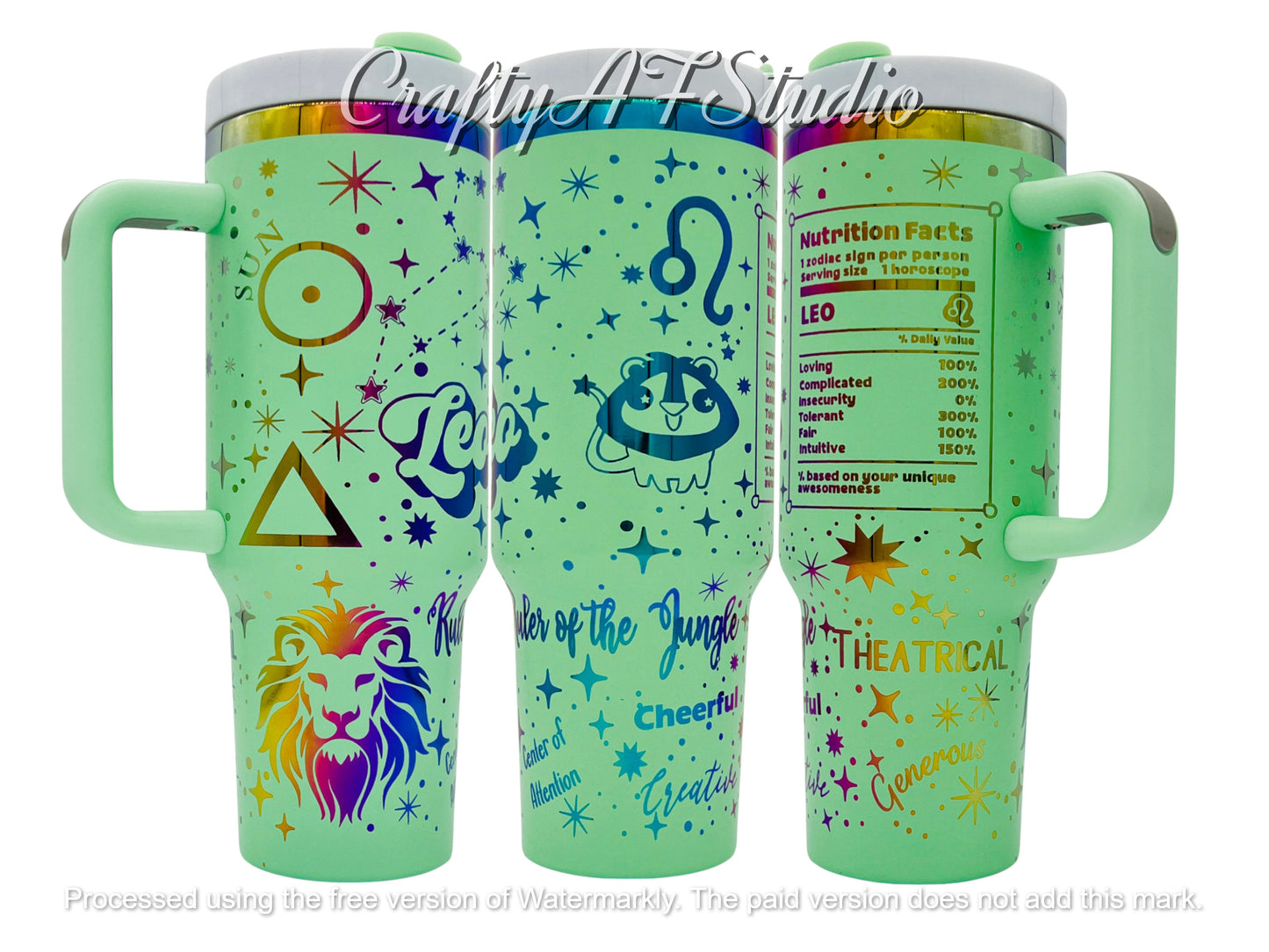 Complete Zodiac Astrological signs series SVG for 40oz tumblers - Digital Files Svg - Entire Series