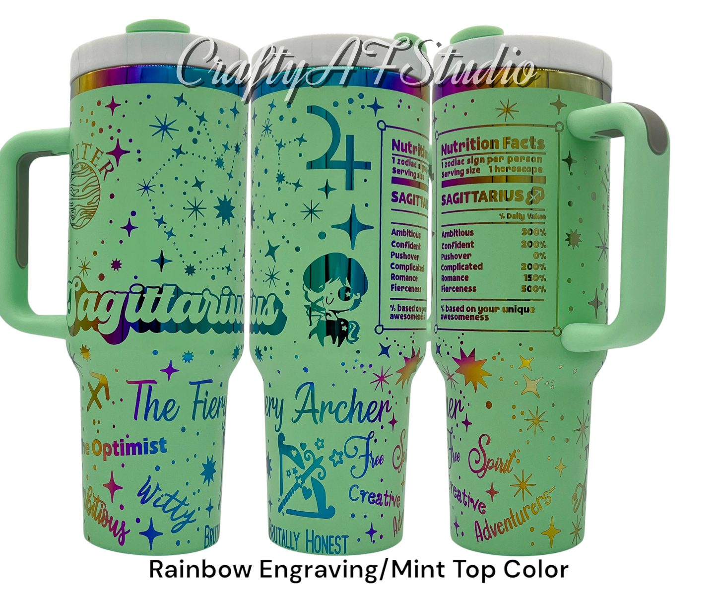 Astrological Series - Sagittarius - full wrap - 40oz - Digtal File