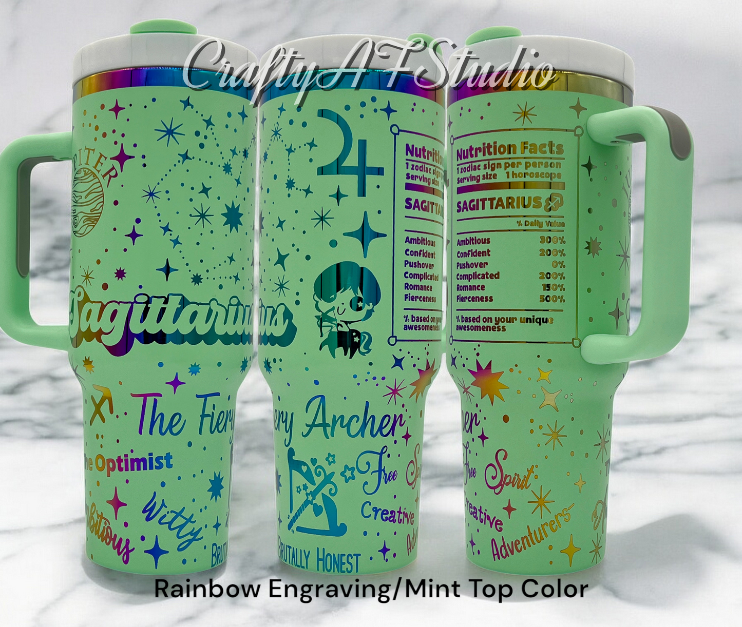 Astrological Series - Sagittarius - full wrap - 40oz - Digtal File