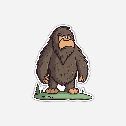 Sasquatch Vinyl Sticker