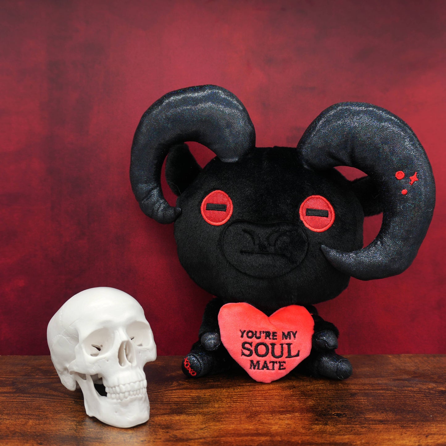 "You’re My Soulmate" Devil Goat - Halloween Horror Plushies