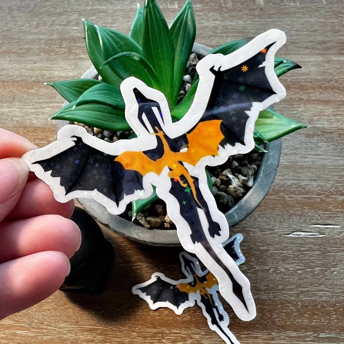 Fourth Wing Tairn and Andarna Sticker