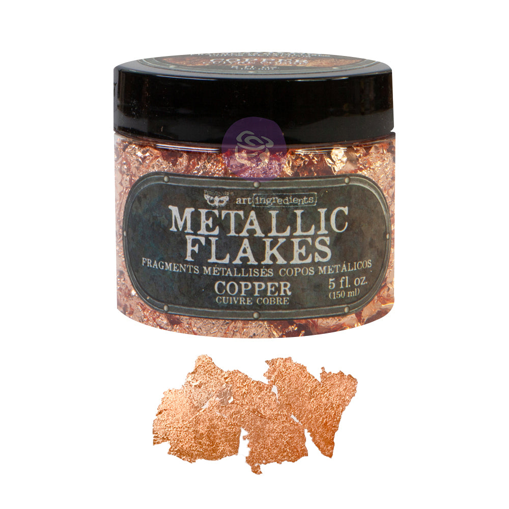 Art Ingredients Metallic Flakes Copper