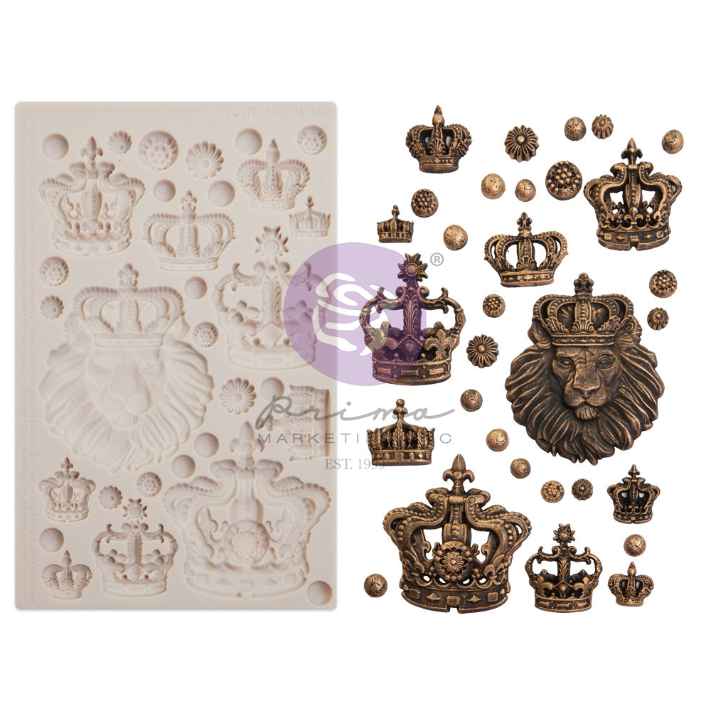 Finnabair Molds – Regalia – 1 pc, 5″x8″x8mm