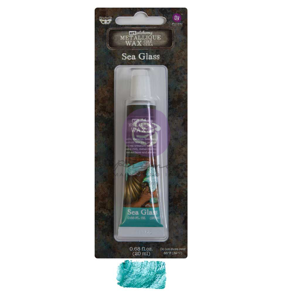 Art Alchemy Metallique Wax Sea Glass 0.68oz (20ml)