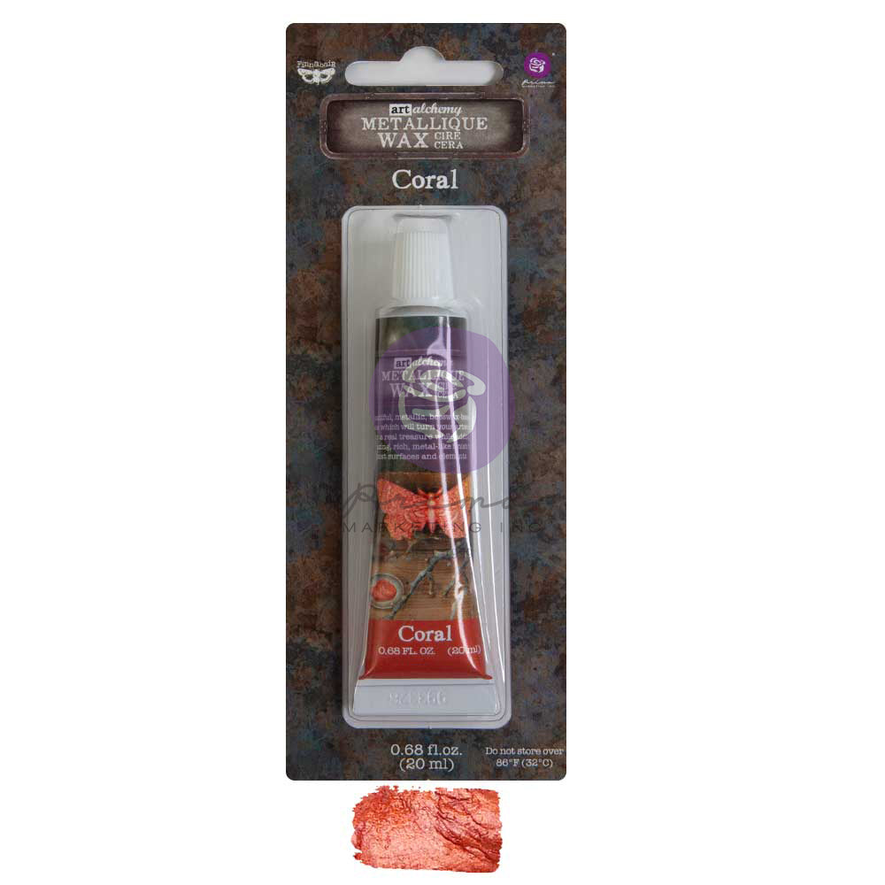 Art Alchemy Metallique Wax Coral 0.68oz (20ml)