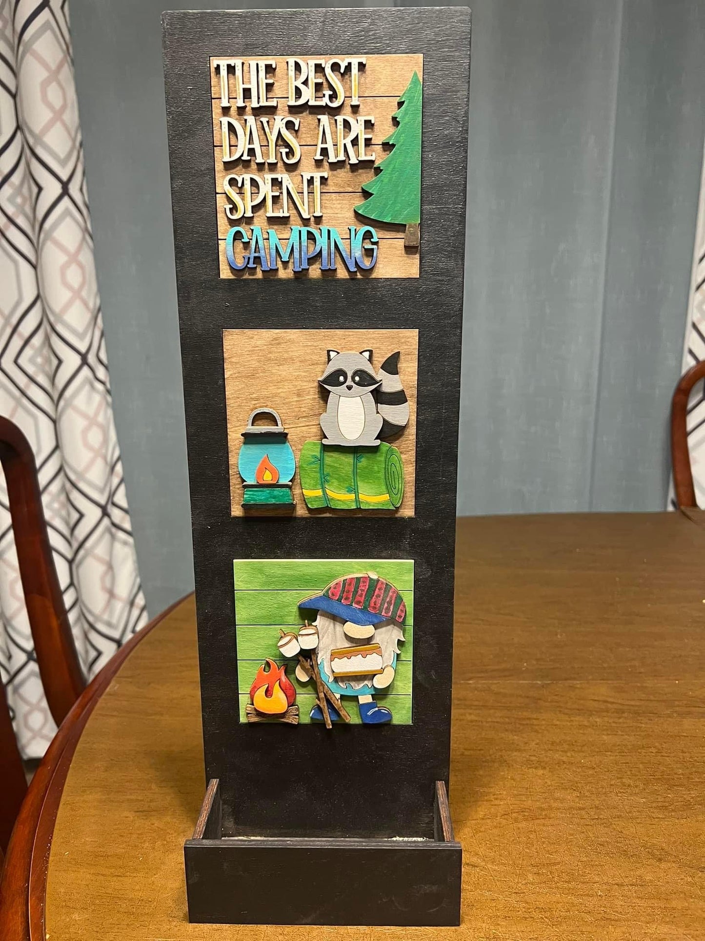 Set of 3 Square Tiles - DIY Kit with Paint
