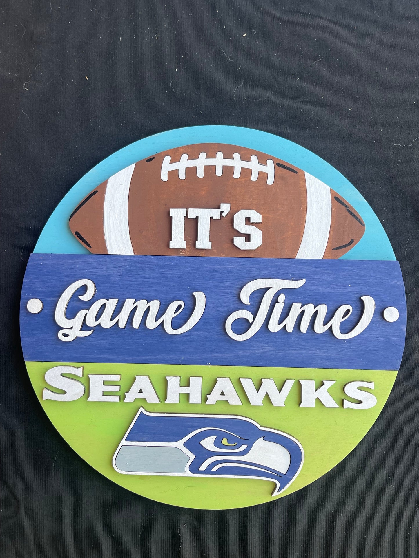 DIY Seahawks Sign