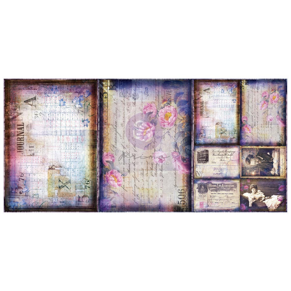 a3 Decoupage Fiber Paper Set - Archivist's Dreams