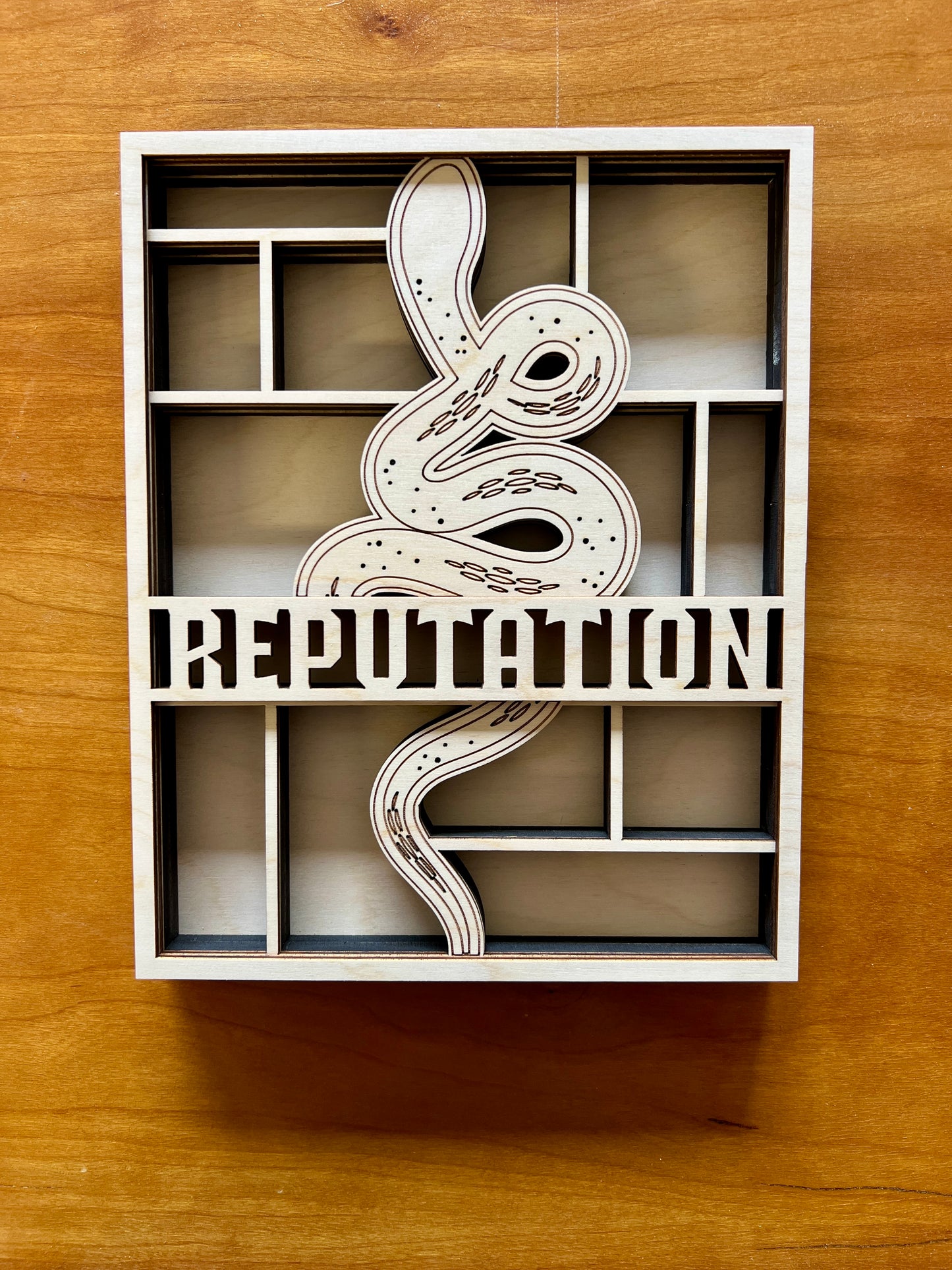 Miniature Bookshelf - Swiftie Snake
