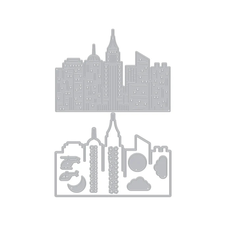Hero City Skyline Die Set