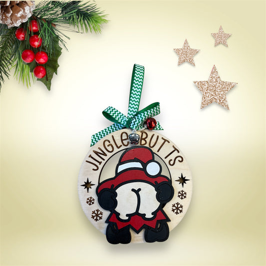 Jingle Butts - Elf Ornament