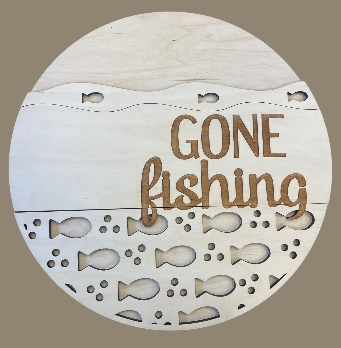 Gone Fishing DIY Blank