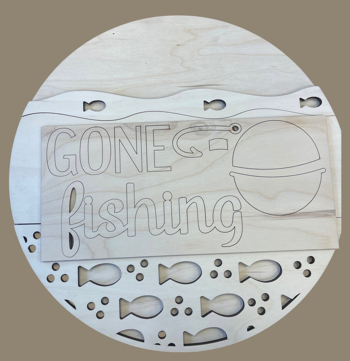 Gone Fishing DIY Blank