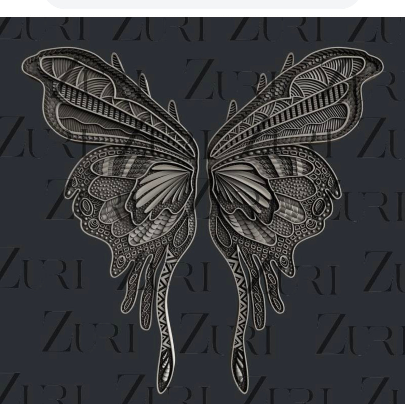 Butterfly Wings Zuri Mold