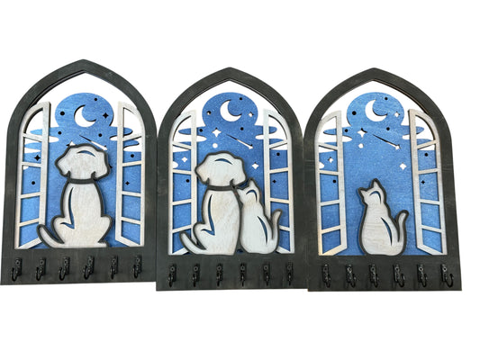 Key Rack - Dogs and Cats