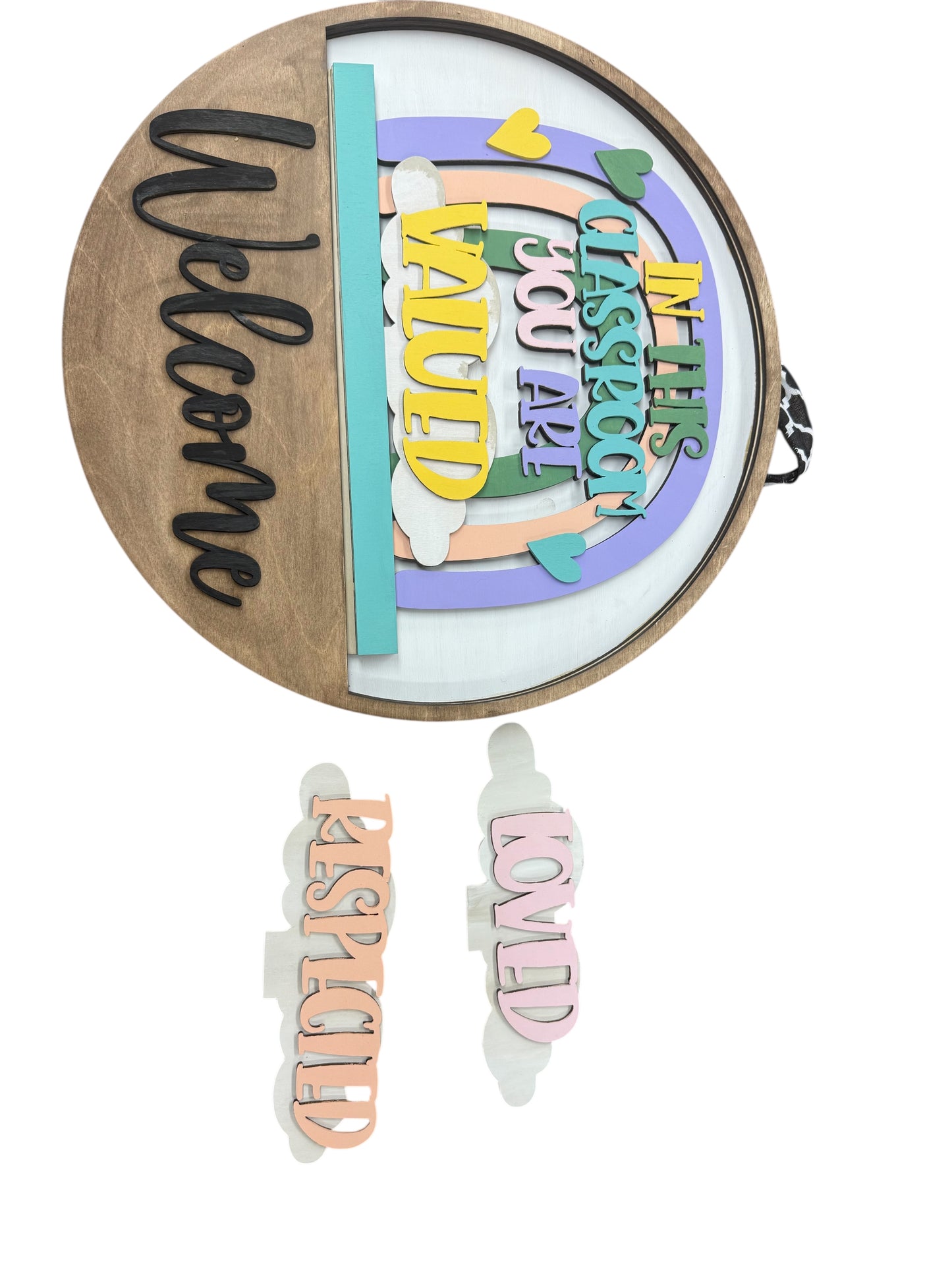 Classroom Love Seasonal Insert for Interchangeable rounds or Crate