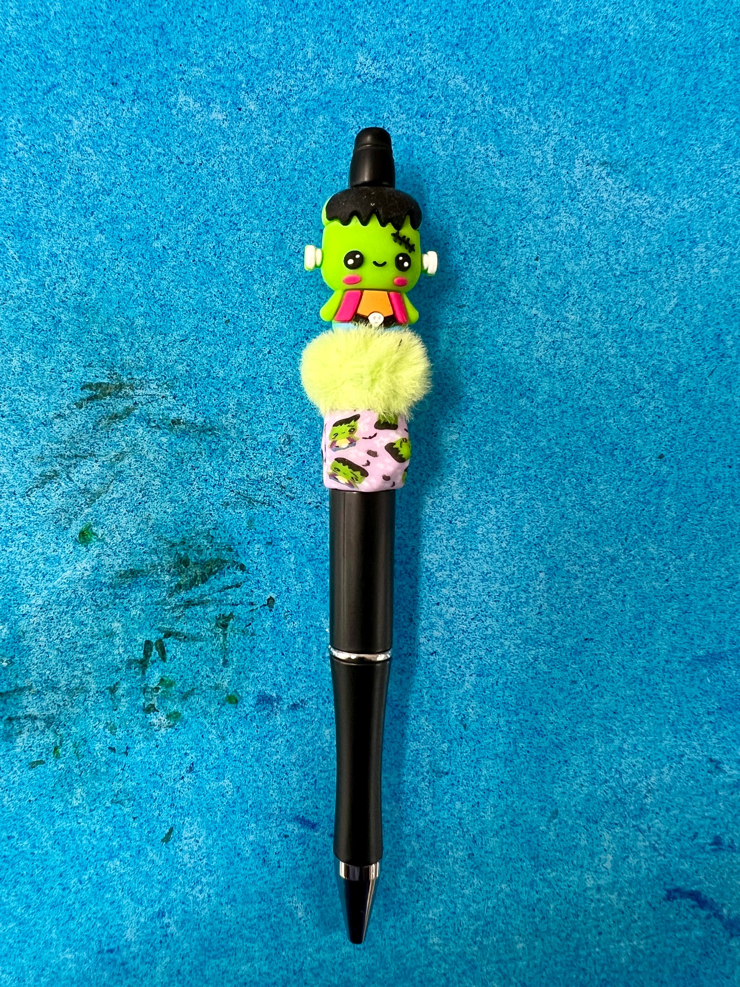 Frankenstien Writing pen - Green