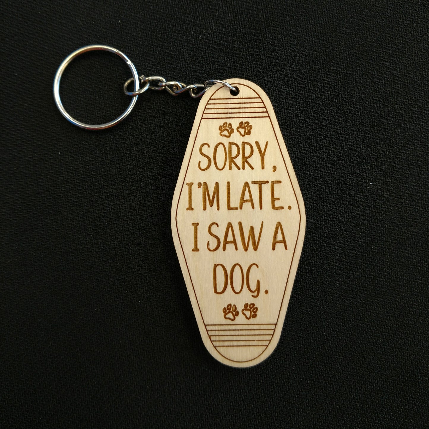 Sorry, I'm Late. I Saw A Dog.