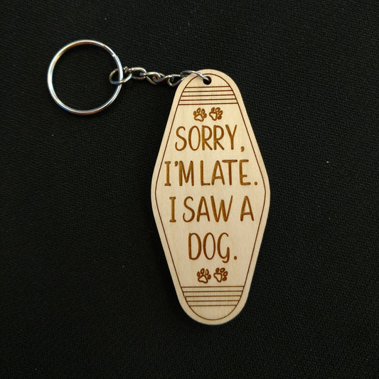 Sorry, I'm Late. I Saw A Dog.