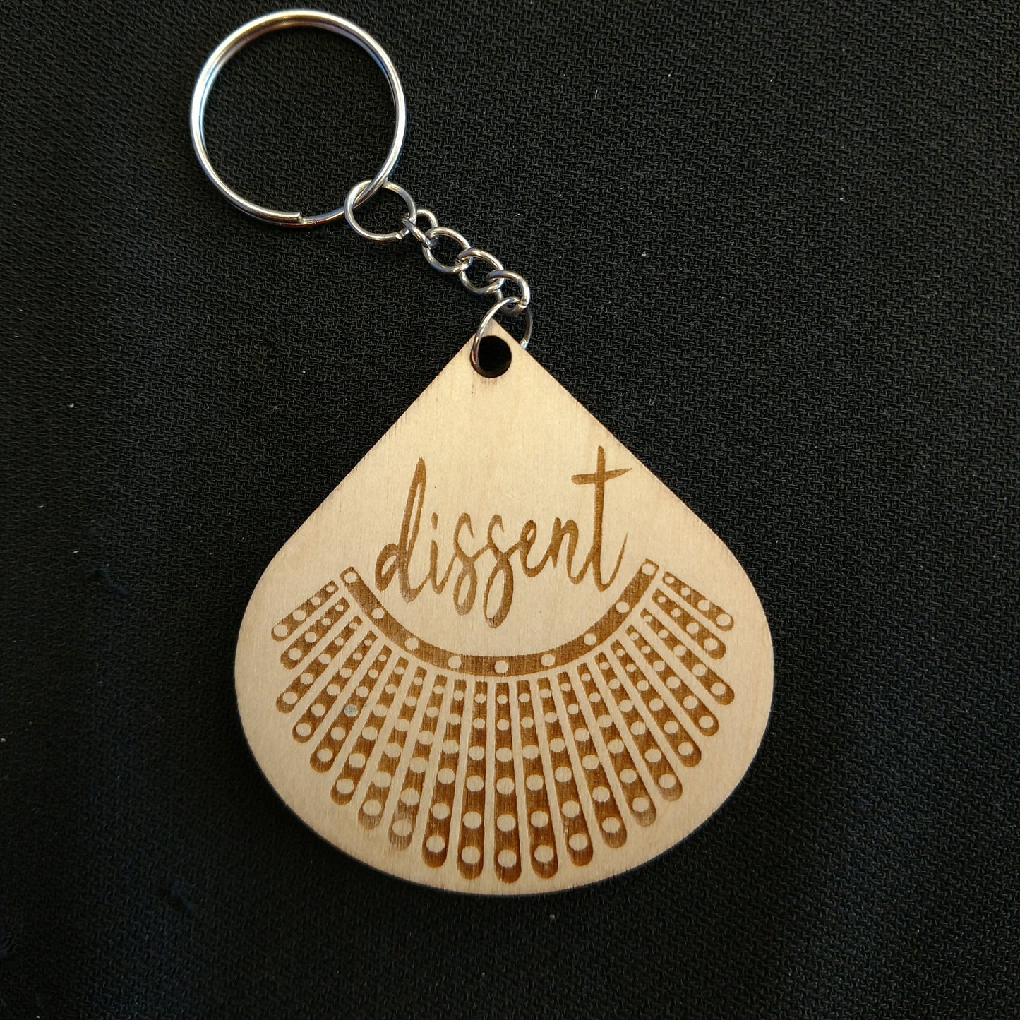 Ginsberg “Dissent” keychain