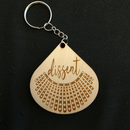 Ginsberg “Dissent” keychain