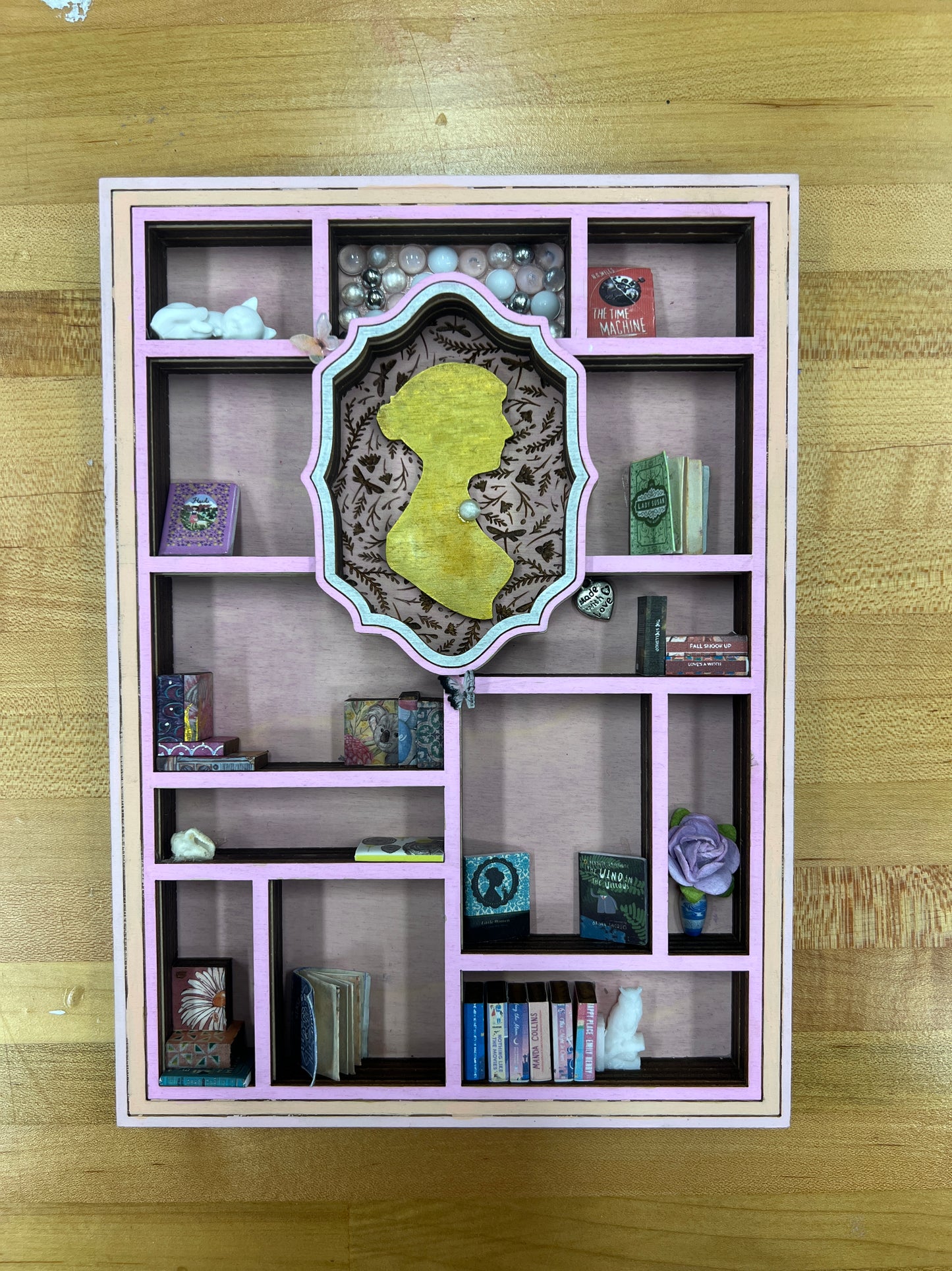 Miniature Bookshelf - Jane Austen