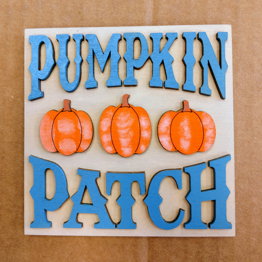 Pumpkin Patch Insert