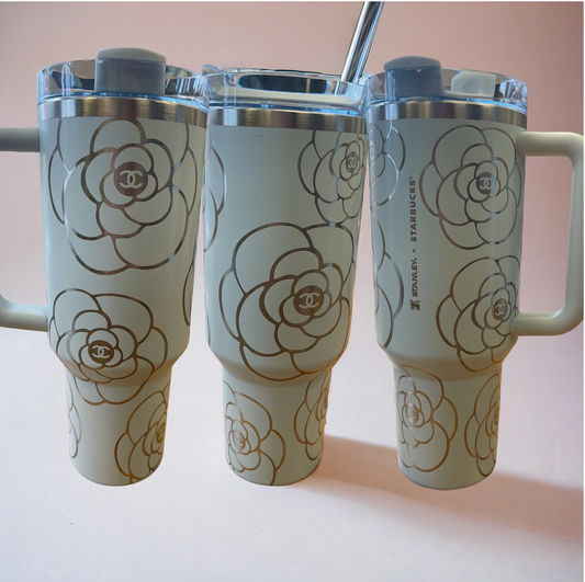 Designer Rose 40oz handle Digital File