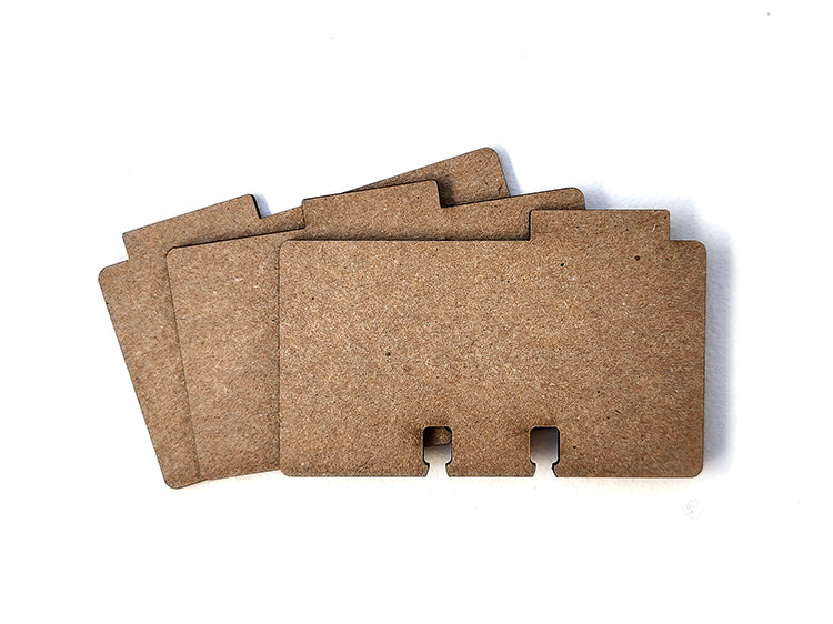 roloDEX cards : tabbed