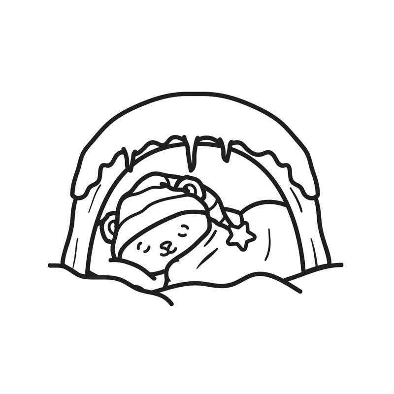 Winter Wonder Mini Coloring Book by