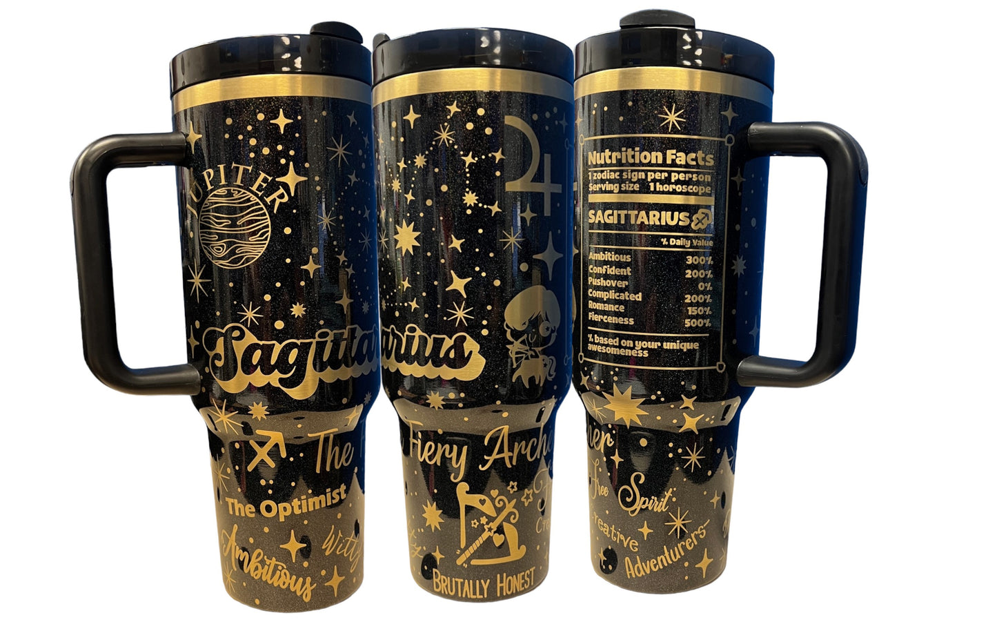 Sagittarius - Zodiac Astrological signs series Digital File for Laser Engraved Tumblers