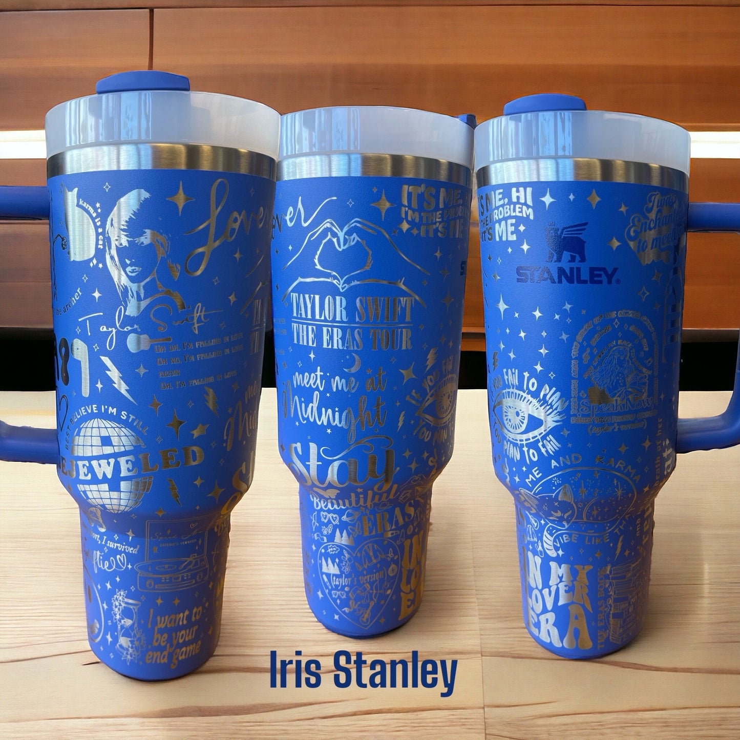Authentic Stanley Taylor Eras Singer Tumbler Laser engraved