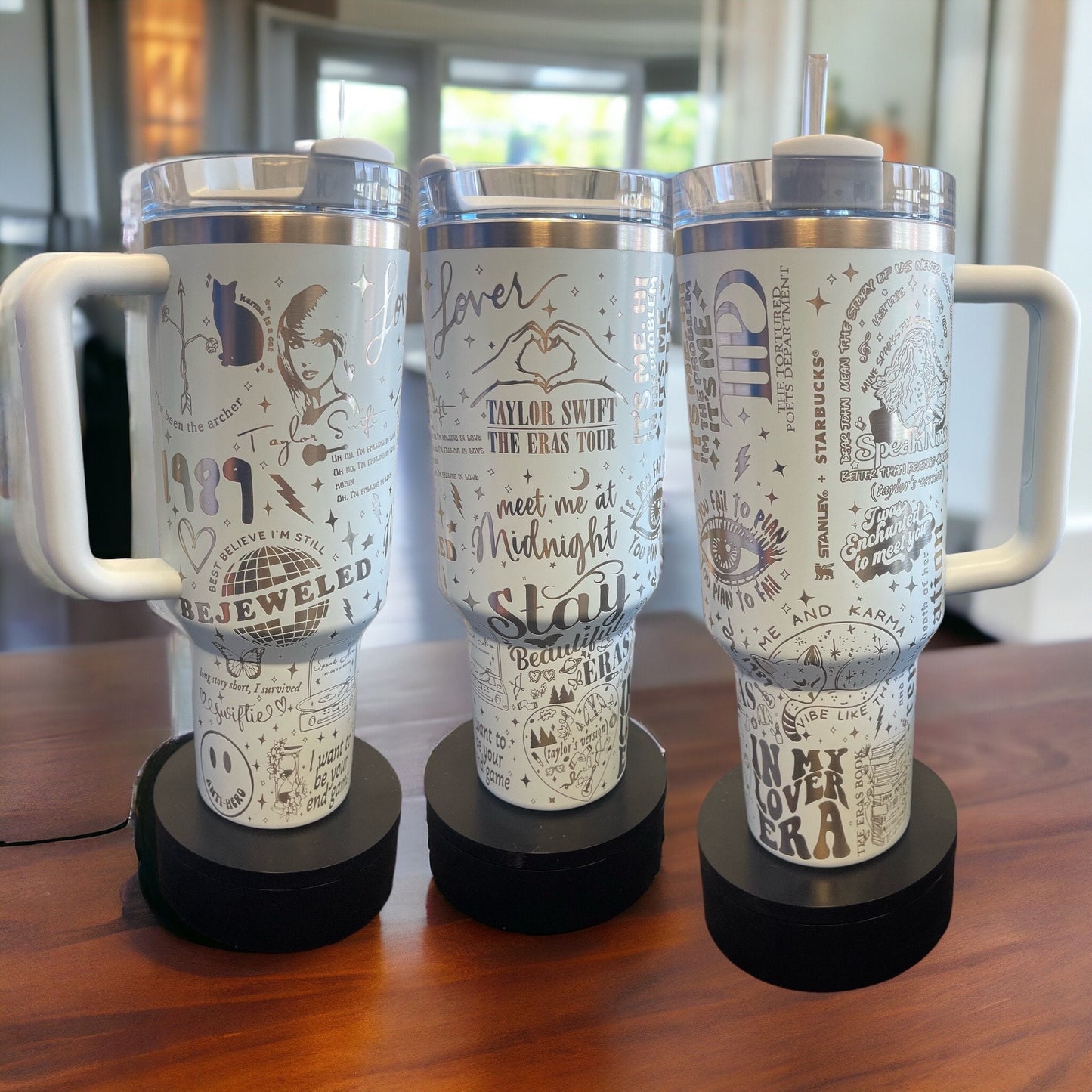 Authentic Stanley Taylor Eras Singer Tumbler Laser engraved