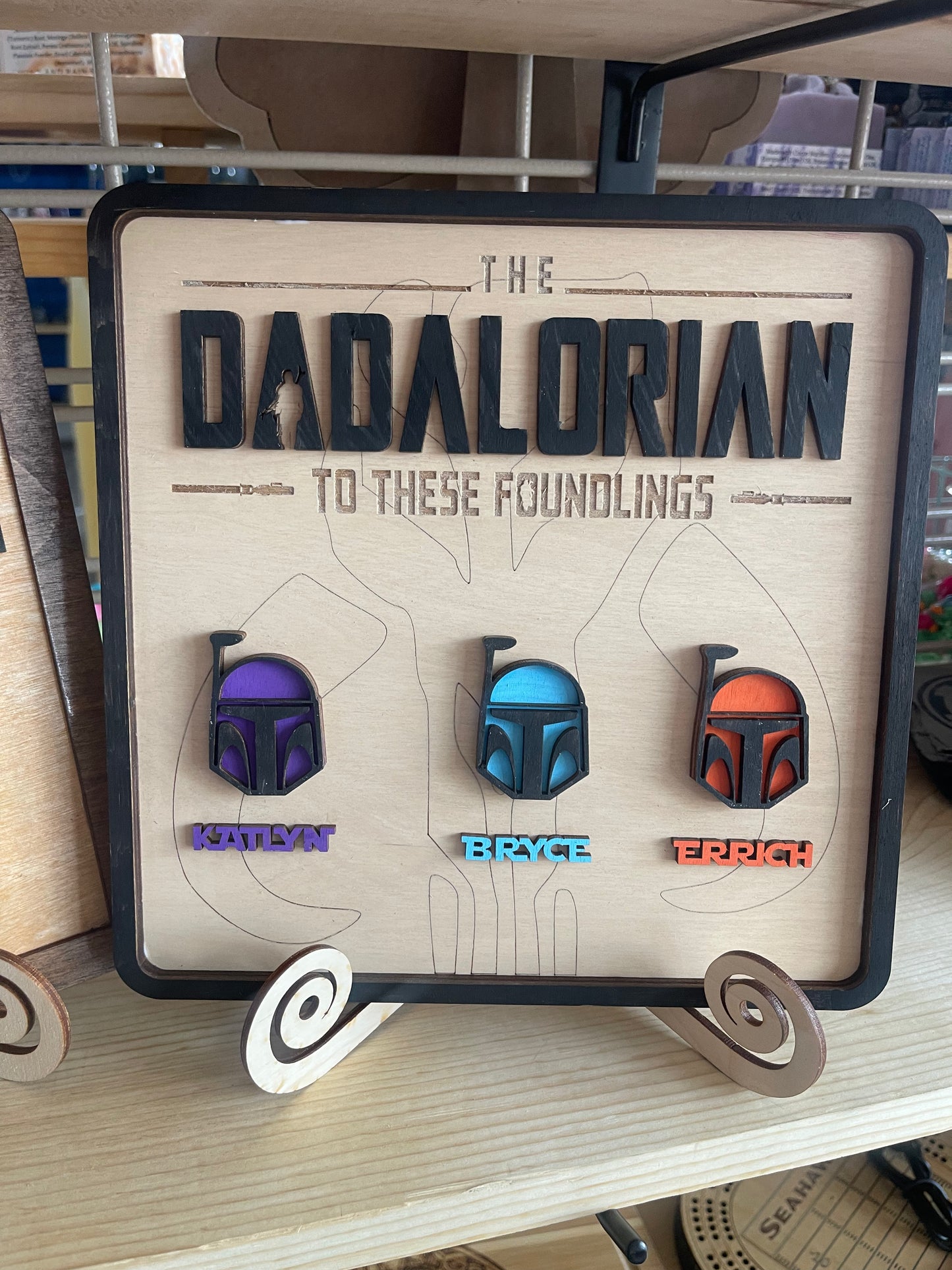 Father's Day Star Wars sign - Custom