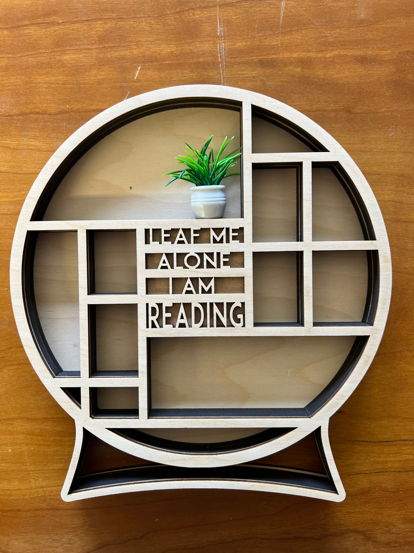 Miniature Bookshelf - Plant Lover
