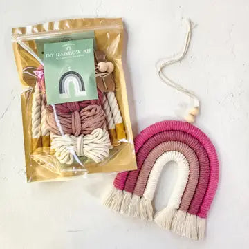 Rainbow Macrame Kit