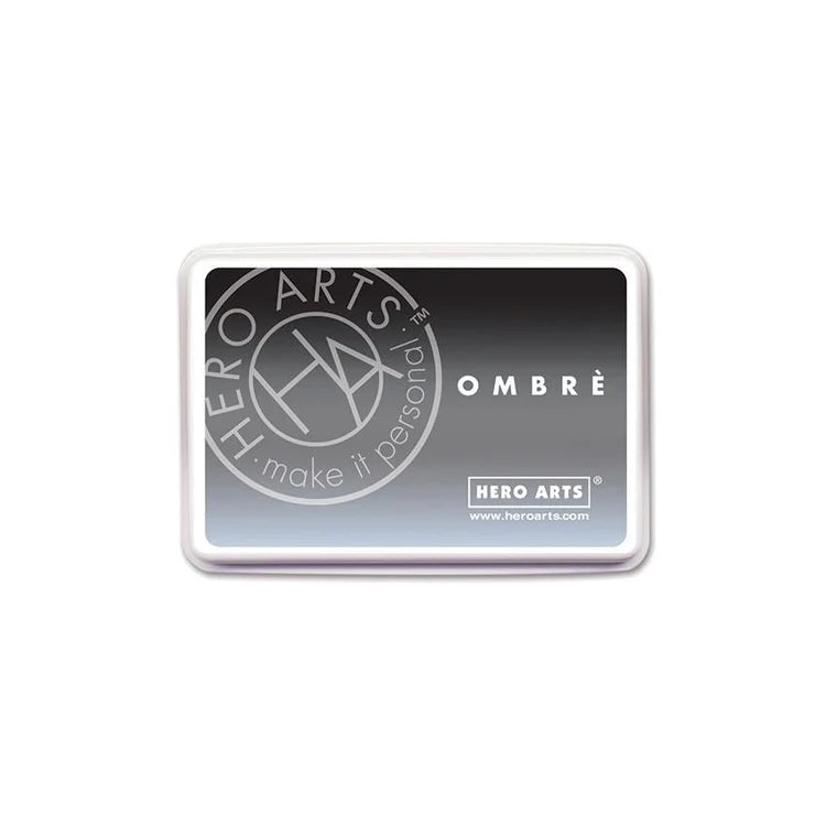 Hero Arts Soft Granite to Black ombre Inkpad